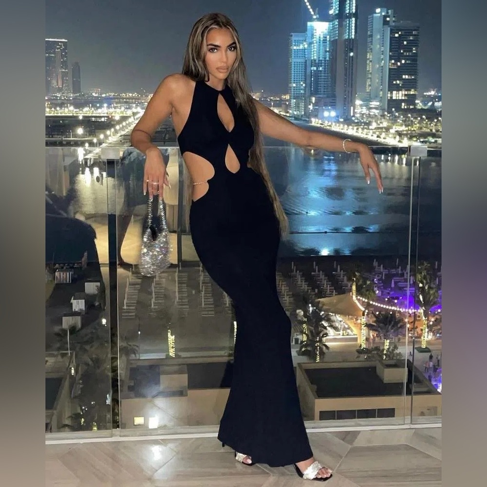 I.AM.GIA Black Valera Dress xxs